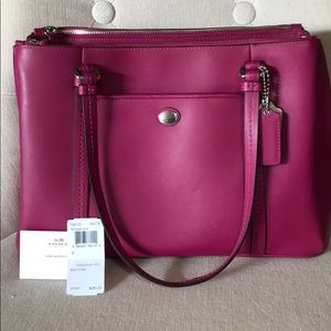 Pink Coach Satchel